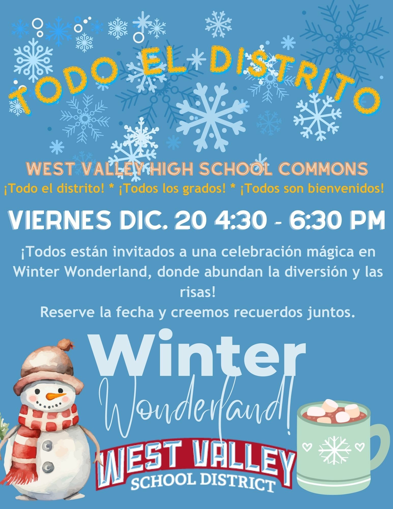 Winter Flyer Spanish